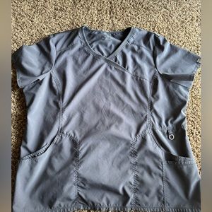 Women’s 3X Pewter Infinity Scrub top